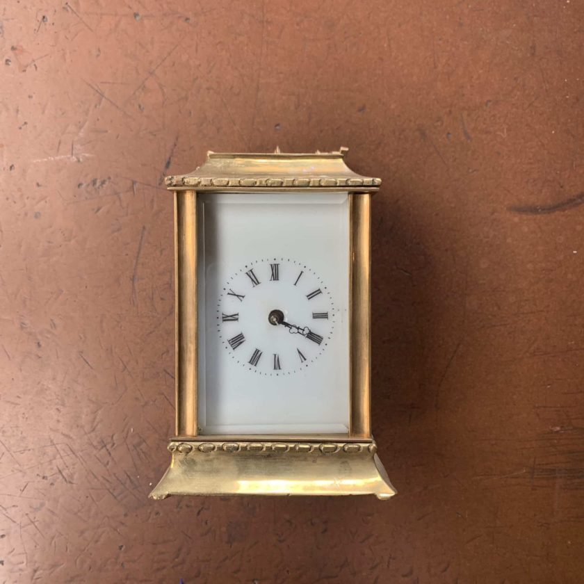 horloge dorée