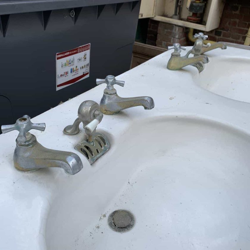 Lavabo double vasque