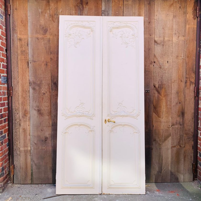 Double porte esprit Louis XV back