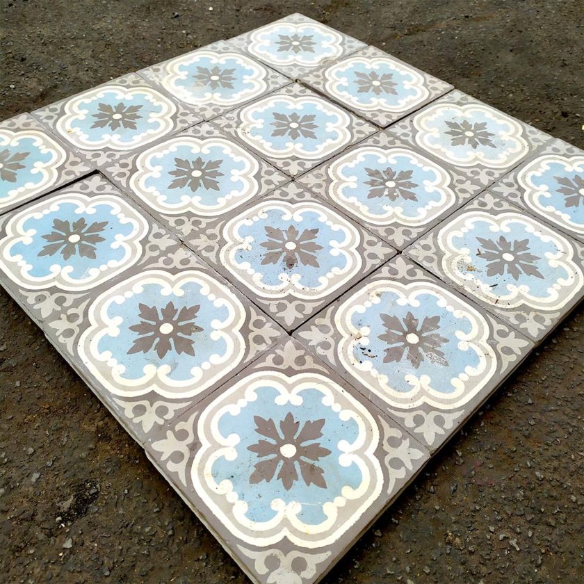 carreaux de ciment bleu gris blanc 1