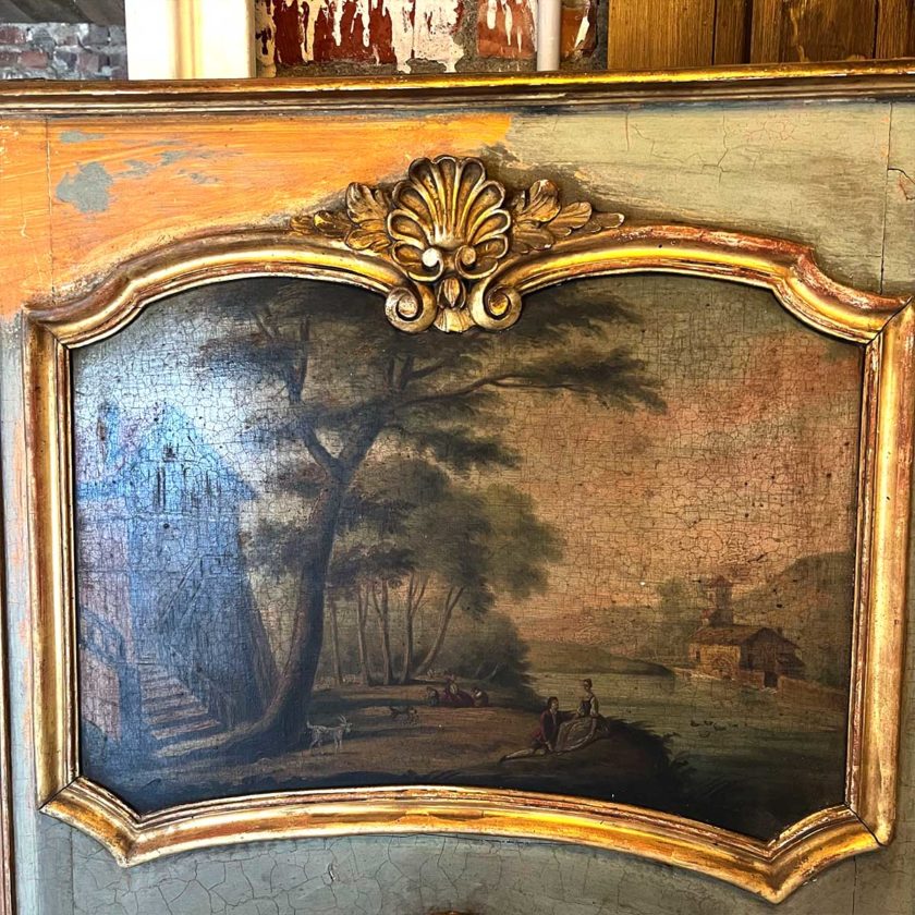Miroir vert painting