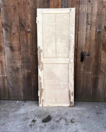 Porte ancienne en sapin 70x190 cm back