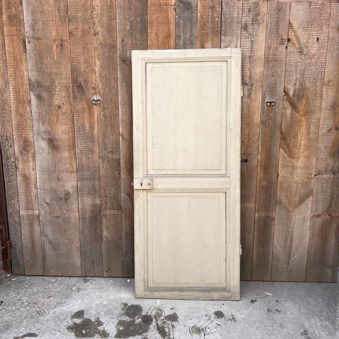 Porte en sapin 80x188 cm back