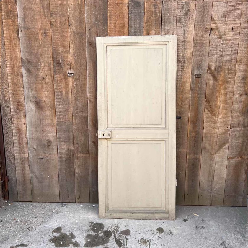 Porte en sapin 80x188 cm back