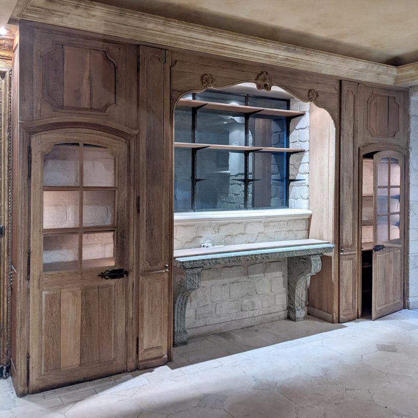 Alcove de style Louis XV side 1