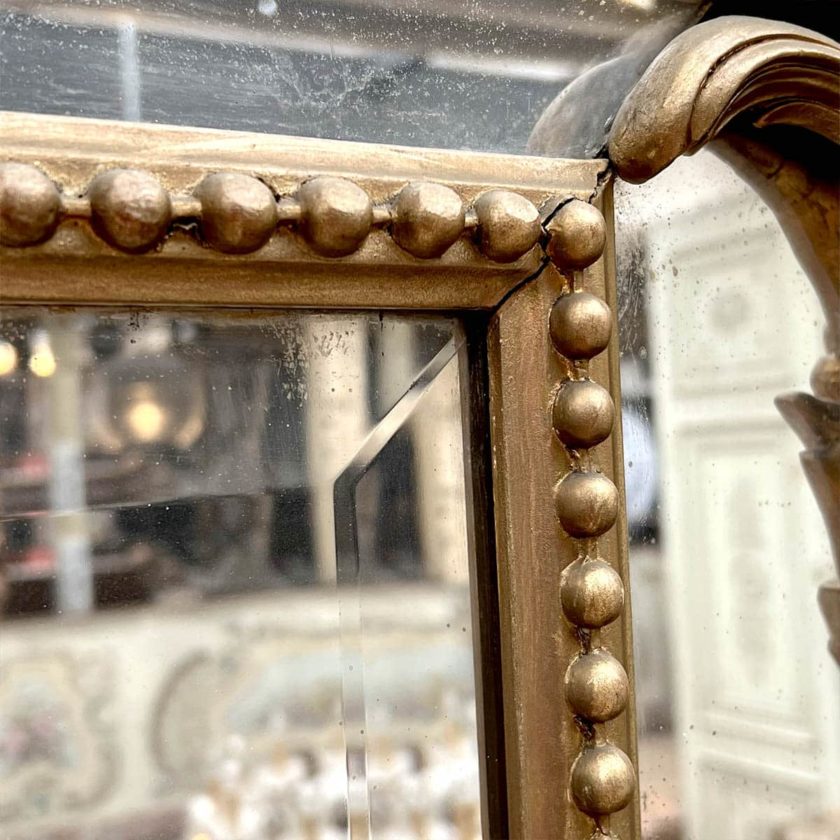 Miroir a parclose du XIXème siècle side