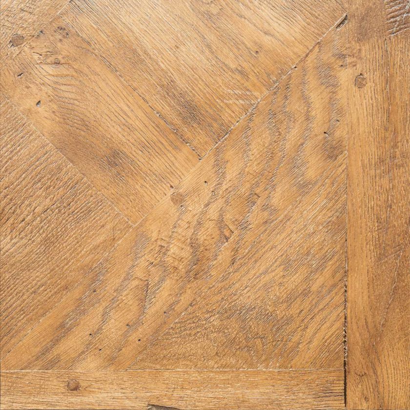 Parquet Versaille en chêne vieilli corner