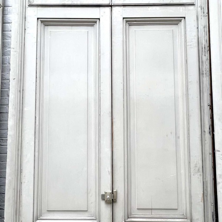 Boiserie Haussmannienne avec sa double porte middle