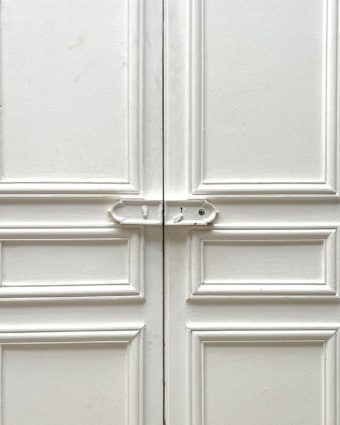 Double porte en chêne 297,5 x 130 cm