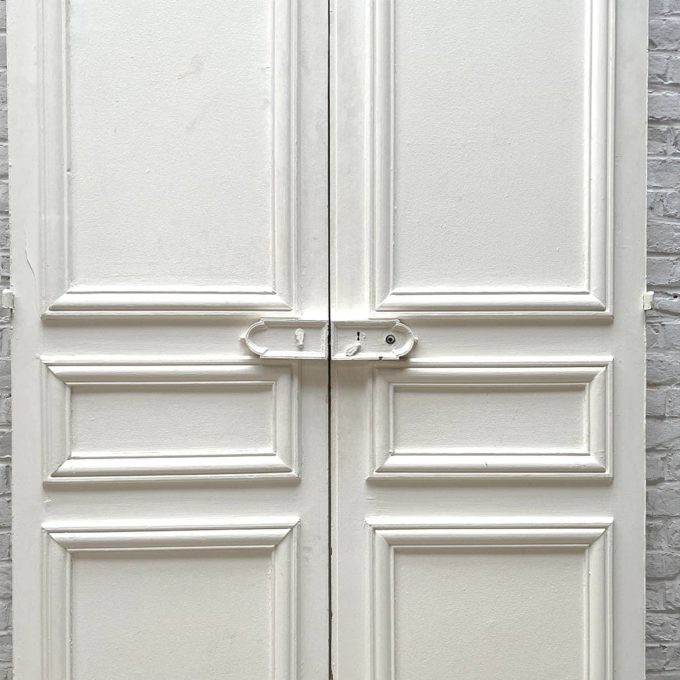 Double porte en chêne 297,5 x 130 cm