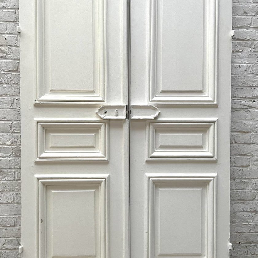 Double porte en chêne 300 x 122 cm