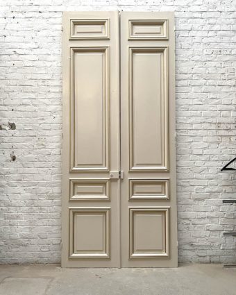 Double porte en chêne 300 x 132 cm