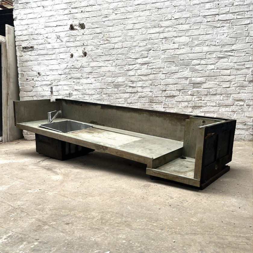 Evier bar front