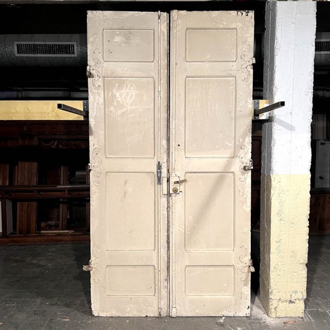 Double porte d'entrée 276x144 cm