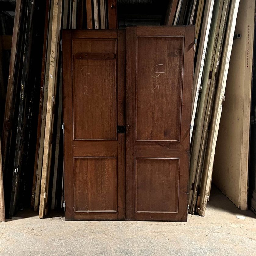 Double porte ancienne 125x191 cm