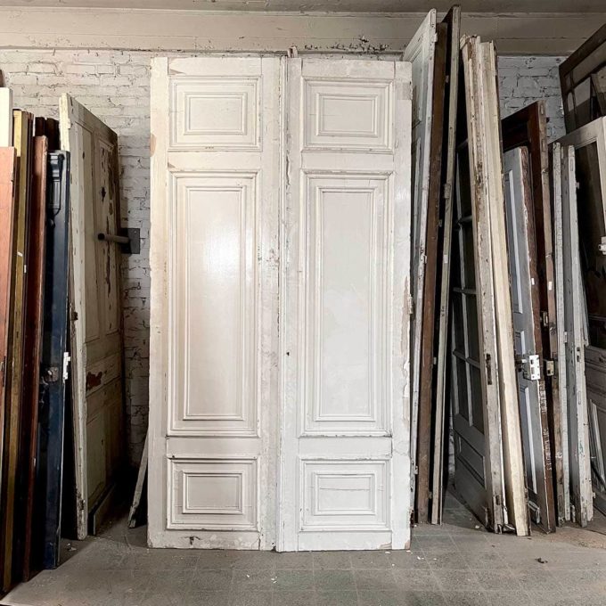 Double porte de placard 143x267