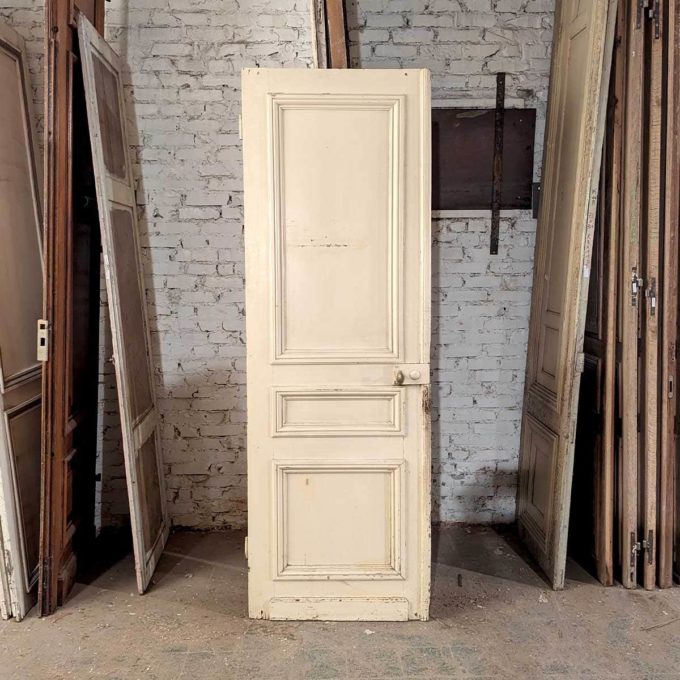 Porte ancienne de placard 73x221
