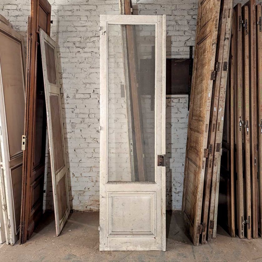 Porte ancienne vitrée 70x255