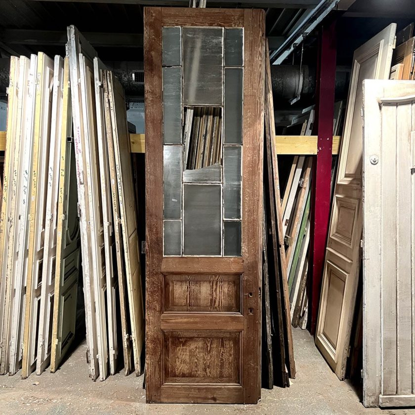 Porte vitrée 82,5x273 cm