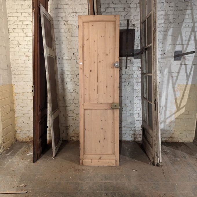 porte ancienne en sapin décapé 795x2245 dos 1