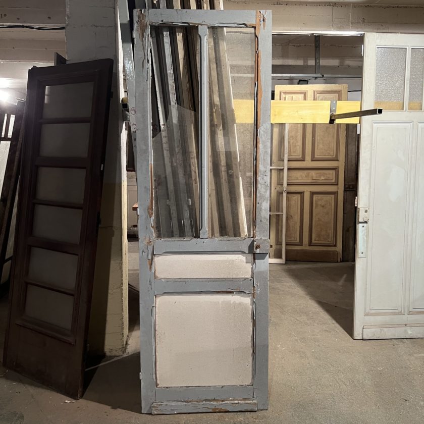 Porte vitrée ancienne 78x236 cm