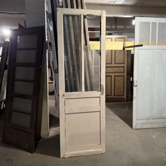 Porte vitrée ancienne 78x236 cm