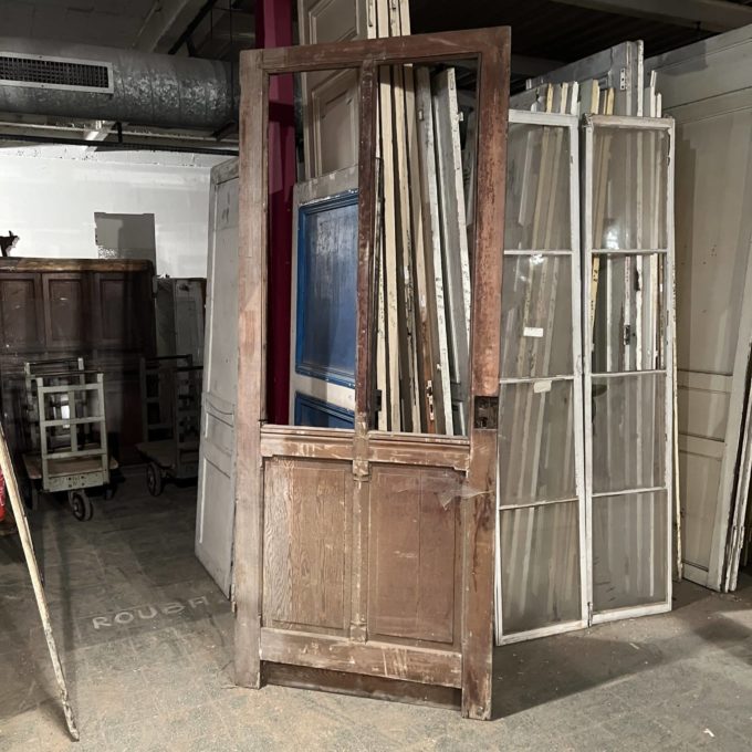 Porte vitrée ancienne 102x248 cm