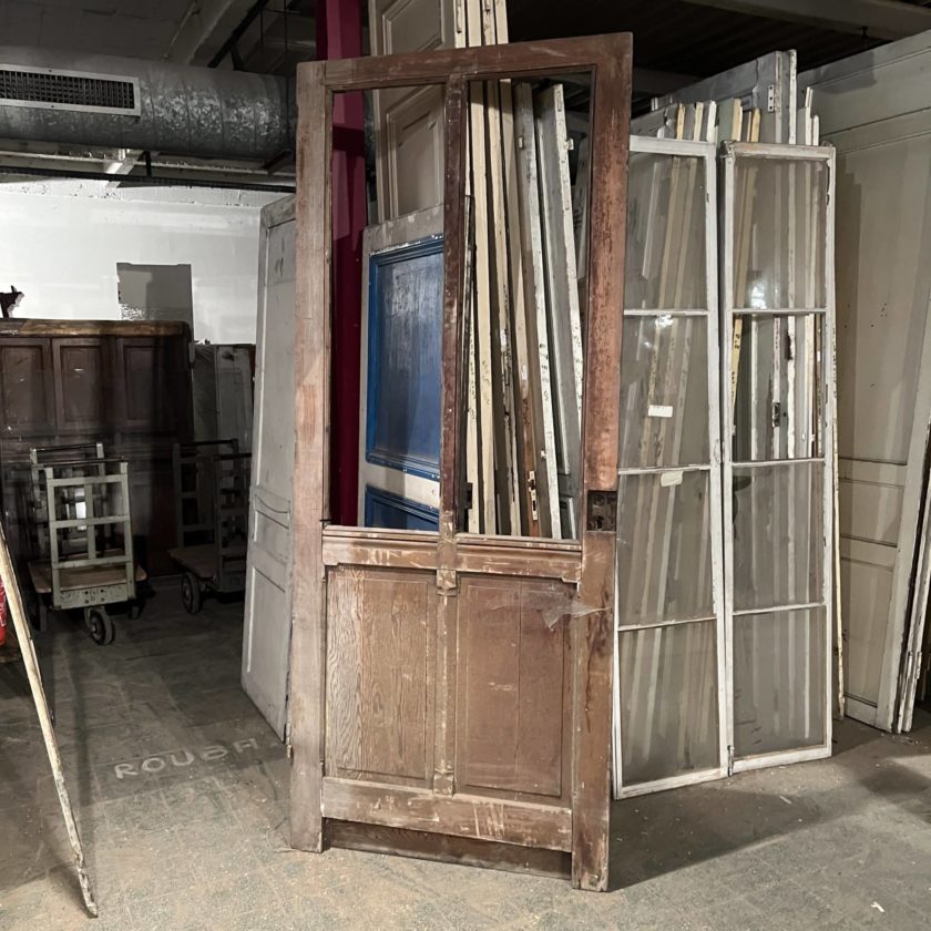 Porte vitrée ancienne 102x248 cm