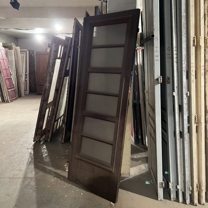 Porte vitrée ancienne 80x219 cm