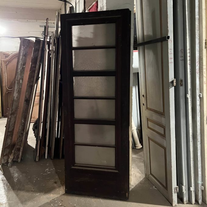 Porte vitrée ancienne 80x219 cm