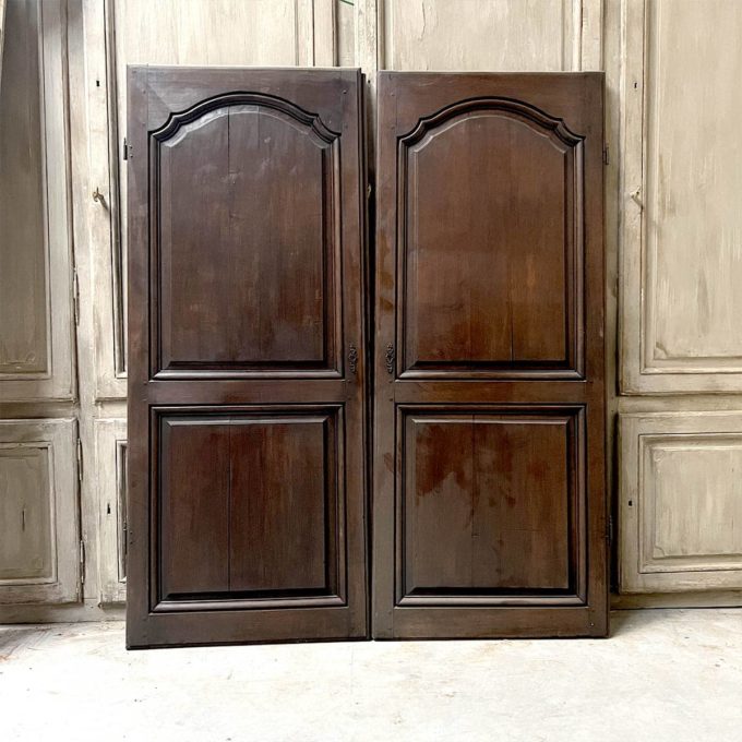 Double porte de placard 154x186 cm