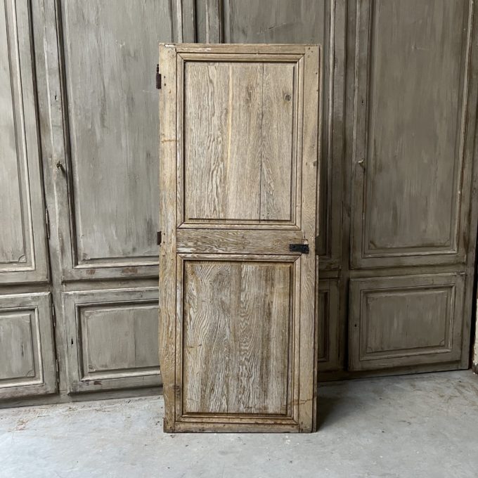 Porte ancienne en chêne 86x207 cm