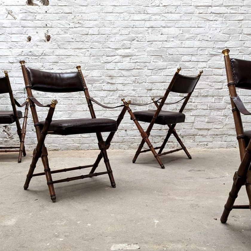 4 fauteuils de style empire 1