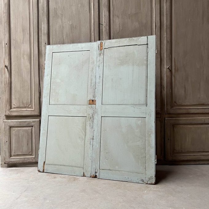 Double porte de placard 157x180cm