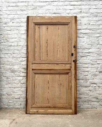 Porte ancienne décapée 95x185 cm back