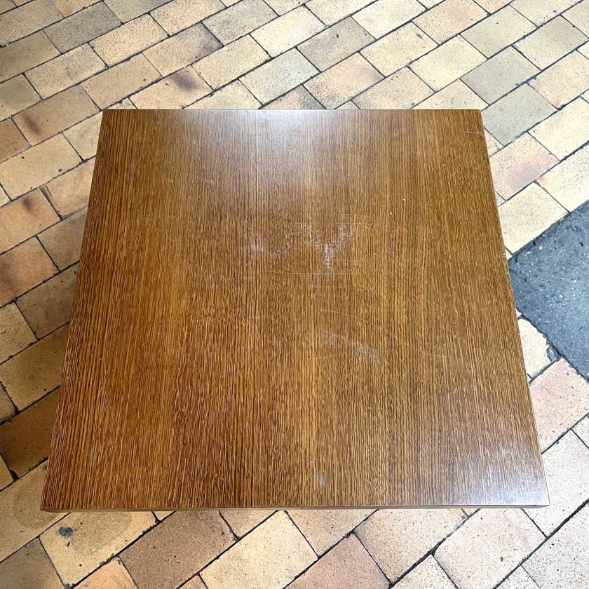 Table bistrot caré du prince de Galles top