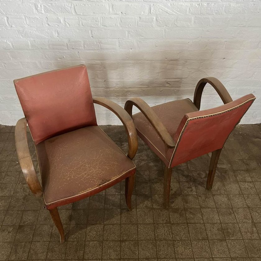Paire de fauteuil bridge