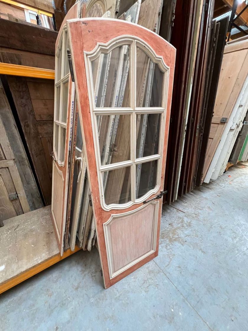Porte vitrée style Louis XV 64x191cm