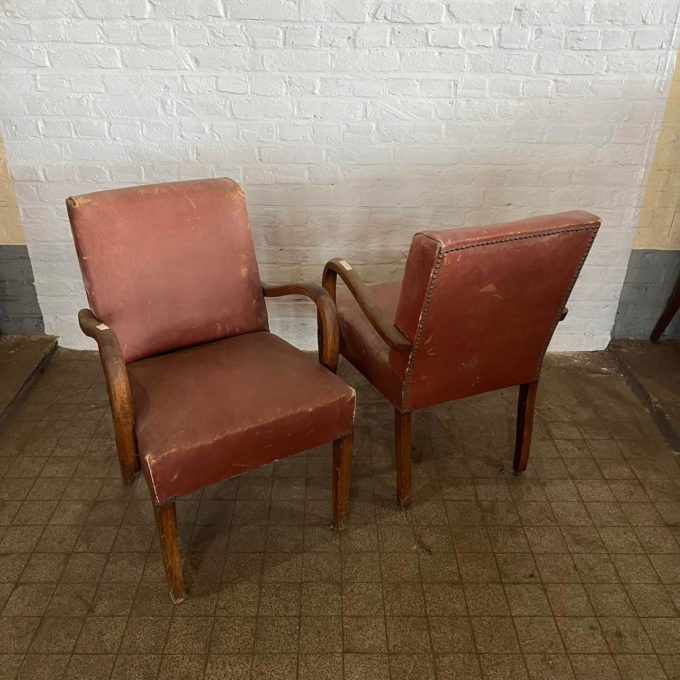 Paire de fauteuil bridge top