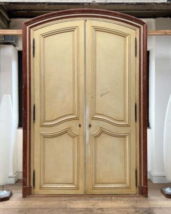 Double porte marbre front