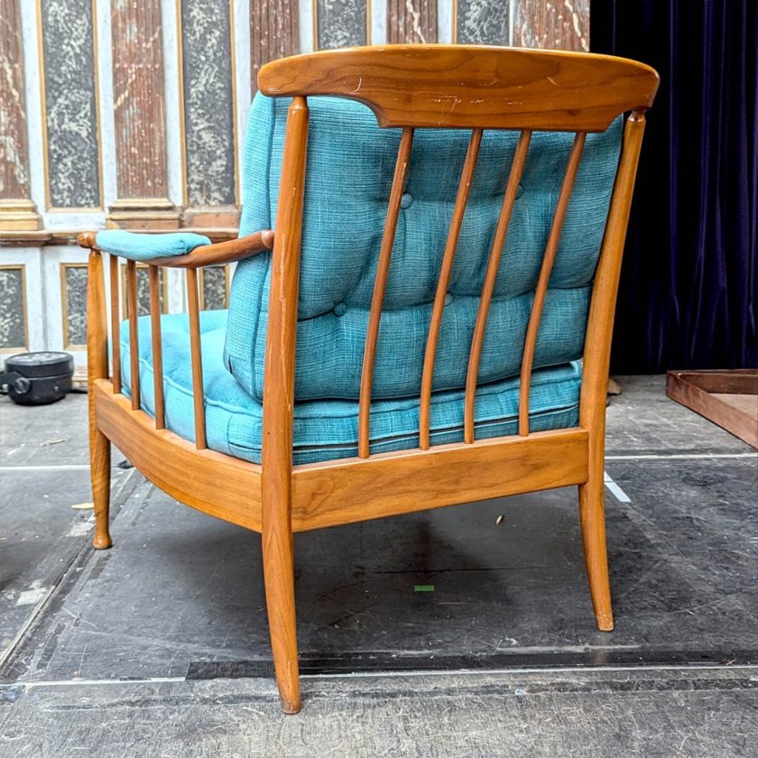 Salon scandinave bleu