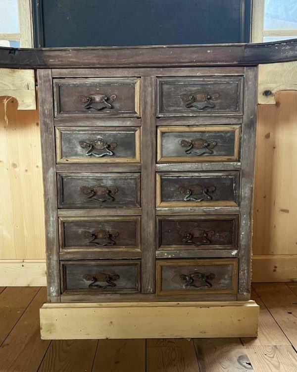 Meuble de barbier zoom