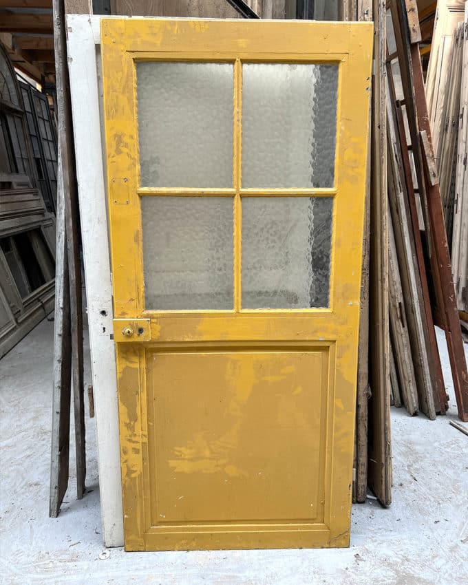 Porte vitrée 95x205cm