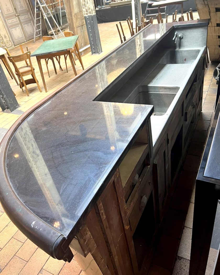 Bar en formica des années 50 back