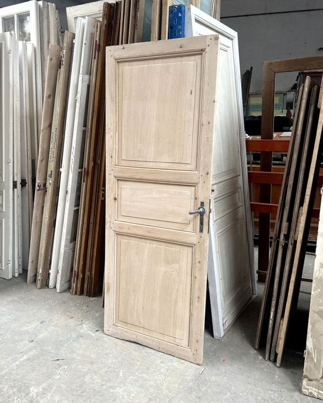 Porte ancienne décapée 83,5x220cm