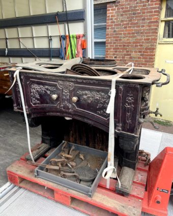 Gazinière en fonte
