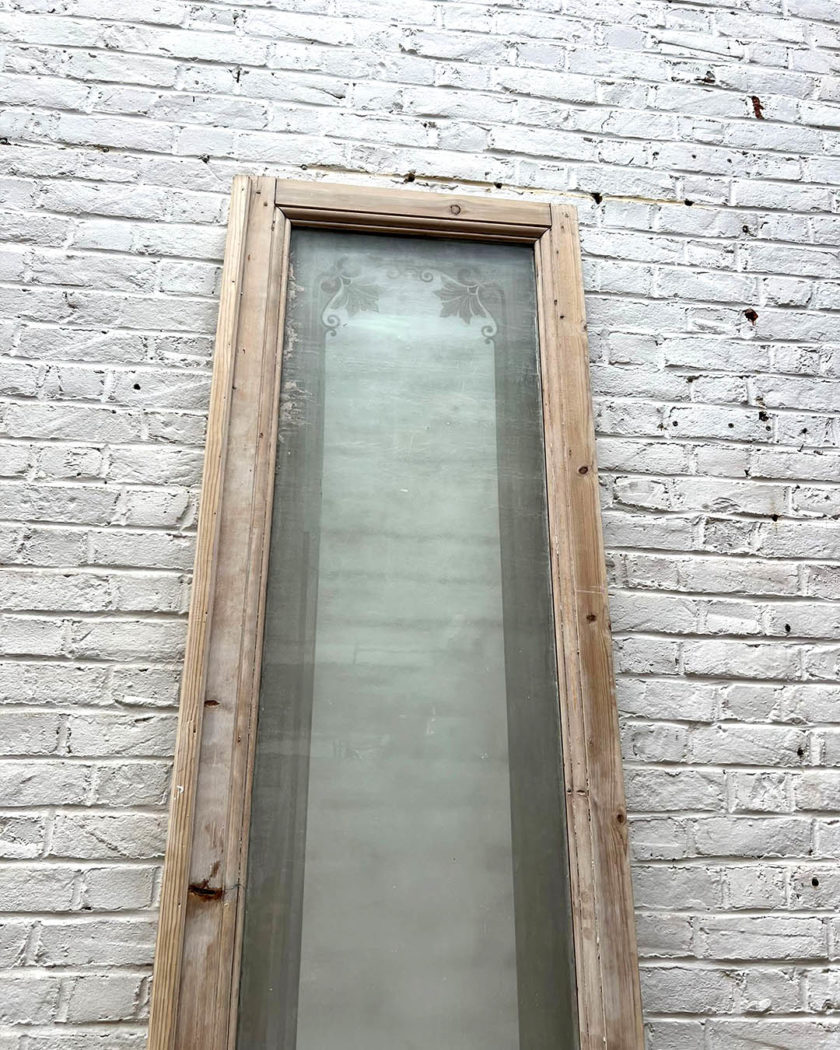 porte verre gravé 297x64 cm